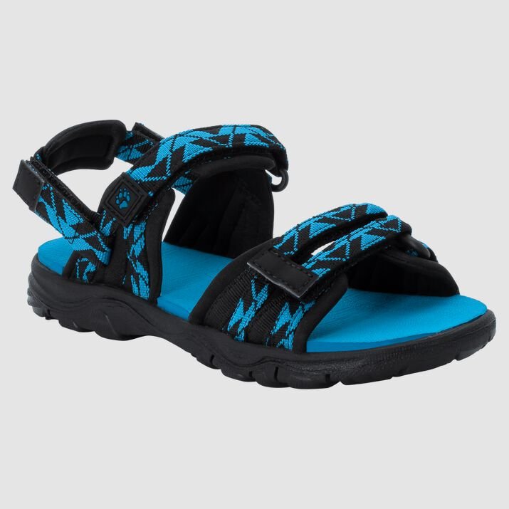 Jack Wolfskin Kids 2 In 1 Sandals Black/Blue 369178LBP